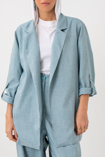 Formal Linen Blazer