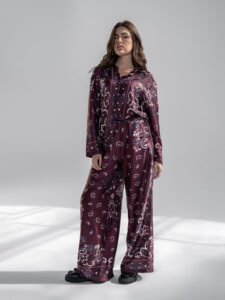 Full Sleeved Bandana Print Shirt - Image 2