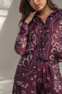 Full Sleeved Bandana Print Shirt
