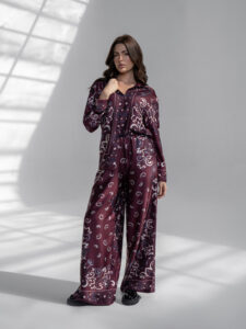 Full Sleeved Bandana Print Shirt - Image 3