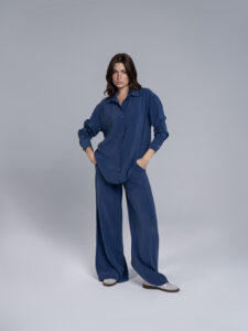 Soft-Touch Oversized Shirt - Image 2