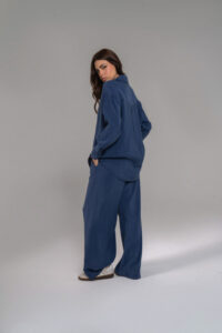 Flowing Wide-Leg Trousers - Image 4