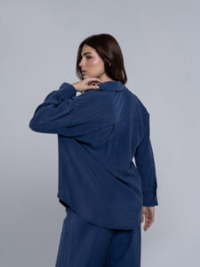 Soft-Touch Oversized Shirt - Image 3