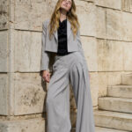 Tailored Pleated Trousers With Pockets