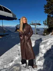 Suede coat - Image 2