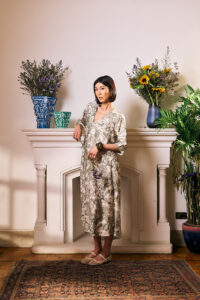 Printed Midi Dress - Image 4