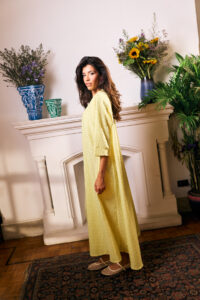 Pastel Eyelet Maxi Dress - Image 2