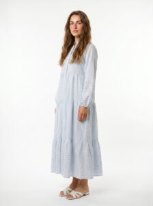 Striped Cotton Dress - Image 2