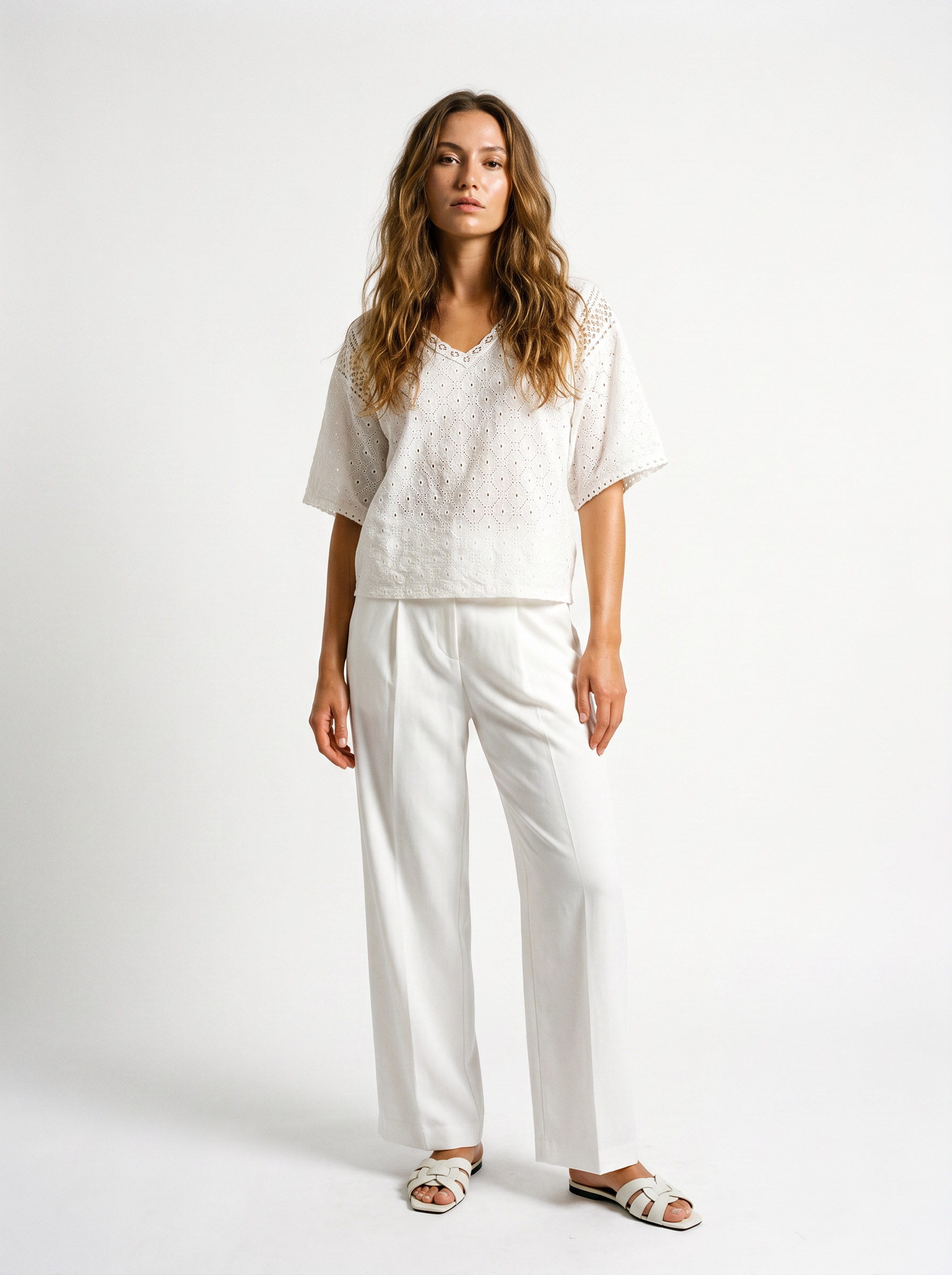 1-42.jpg Cutout Crop Blouse - Image 1
