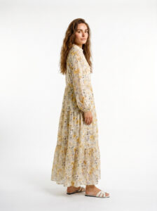 Floral Printed Dress - Image 2