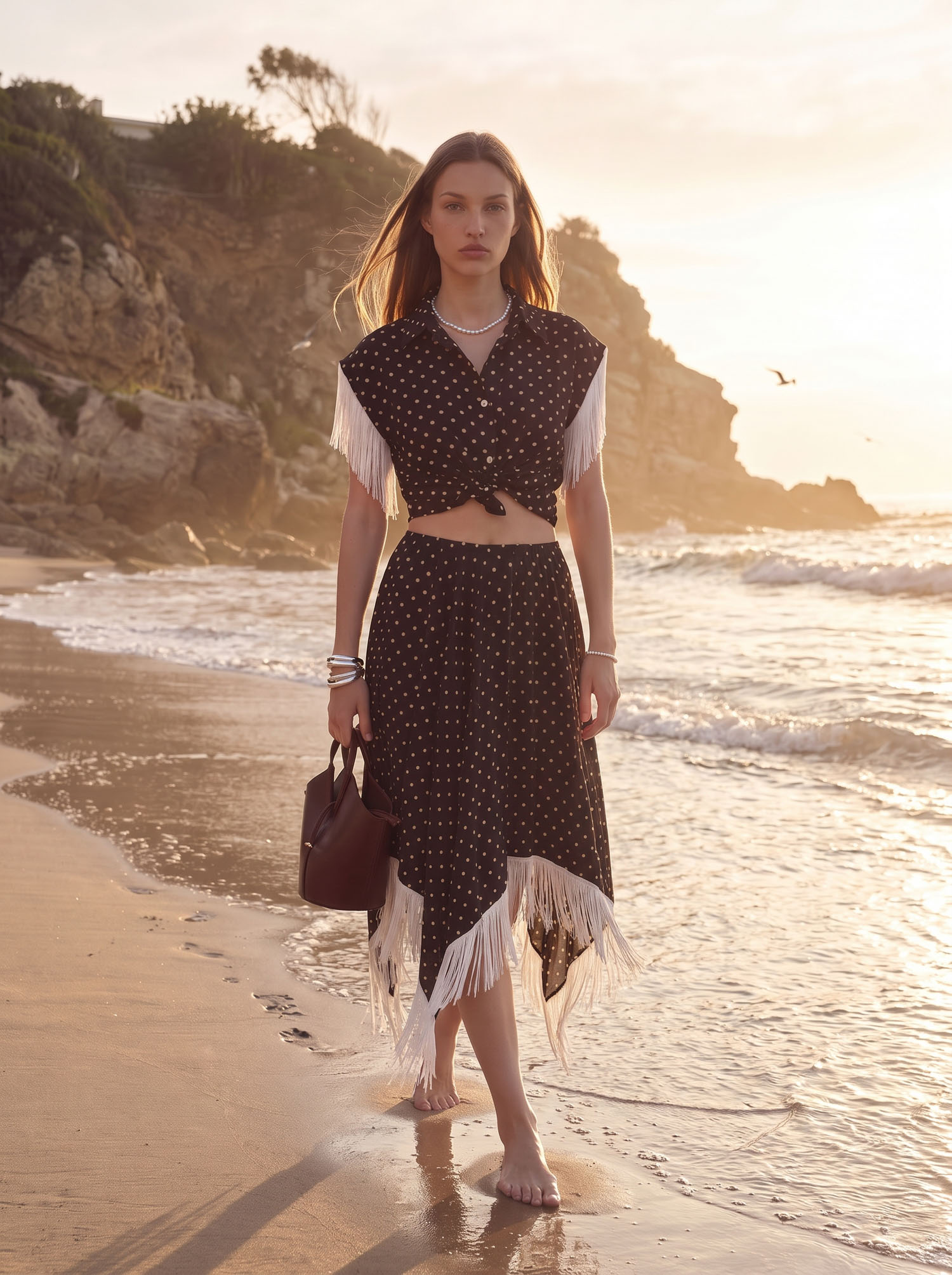 IMG_2343.jpg Summer Polka Dots Top - Image 1