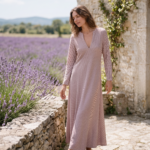 V-Neck Maxi Dress